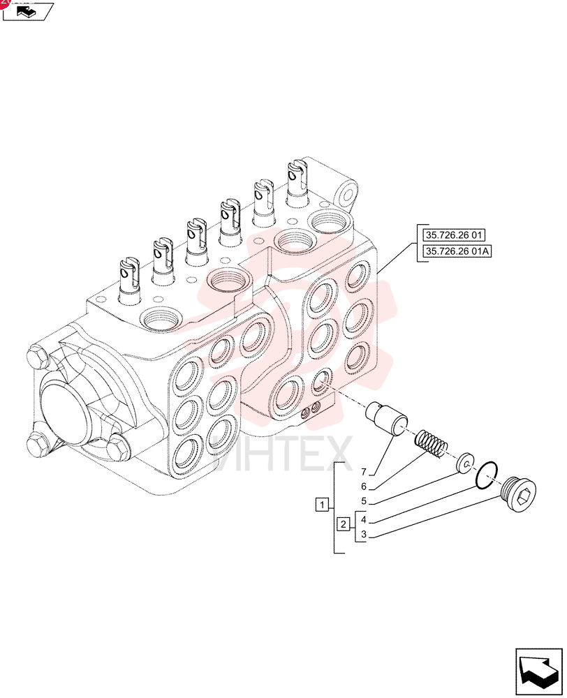 VALVE, CHECK 87428486 (1)