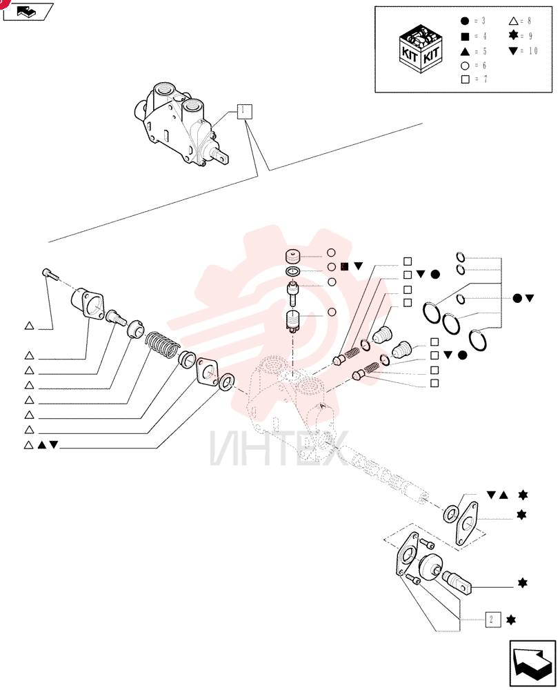 VALVE SECTION 87611176