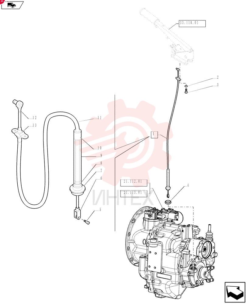 CABLE,1587.5mm L