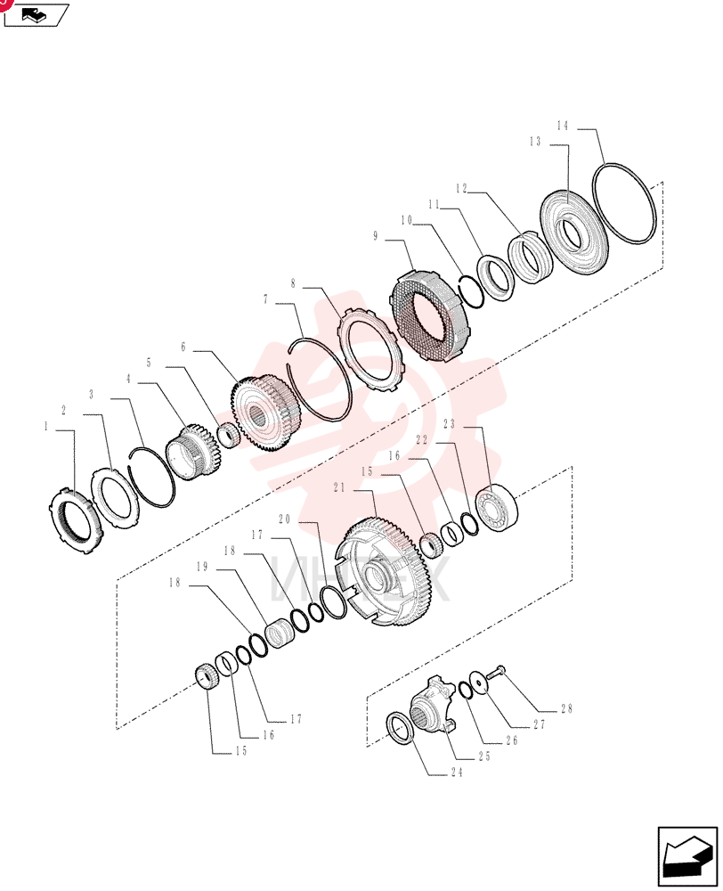 CLUTCH OVERHAUL KIT