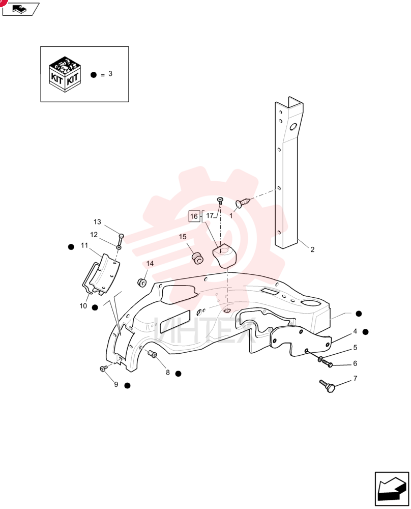 FASTENER,M8 x 1.5 x 22mm 81870039 (5)