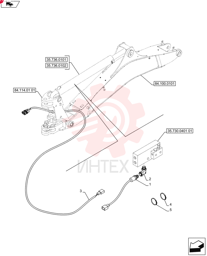 PRESSURE SWITCH 87699360