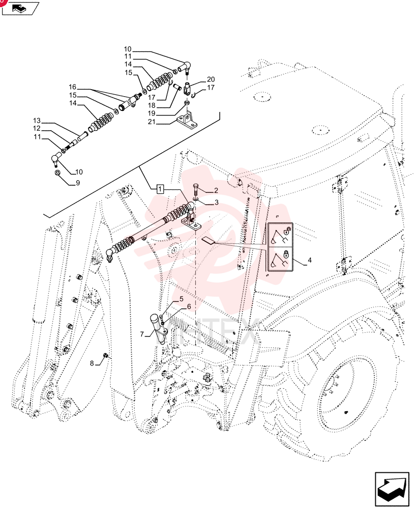 TIE-ROD 87302965