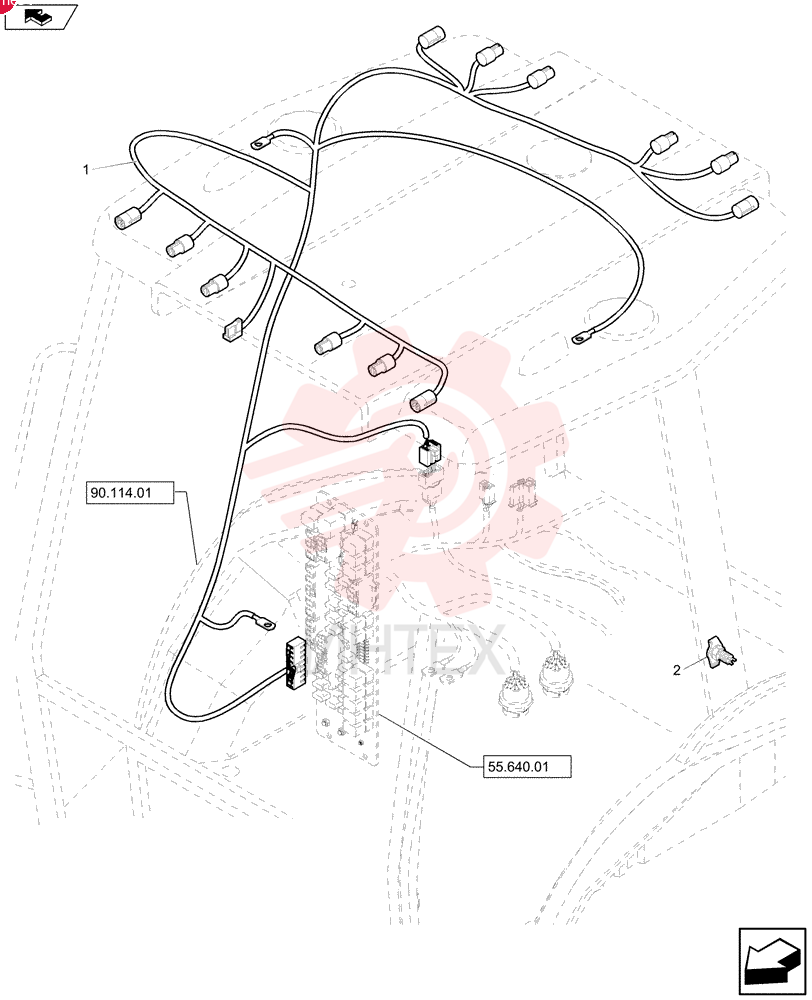 WIRE HARNESS 85819724