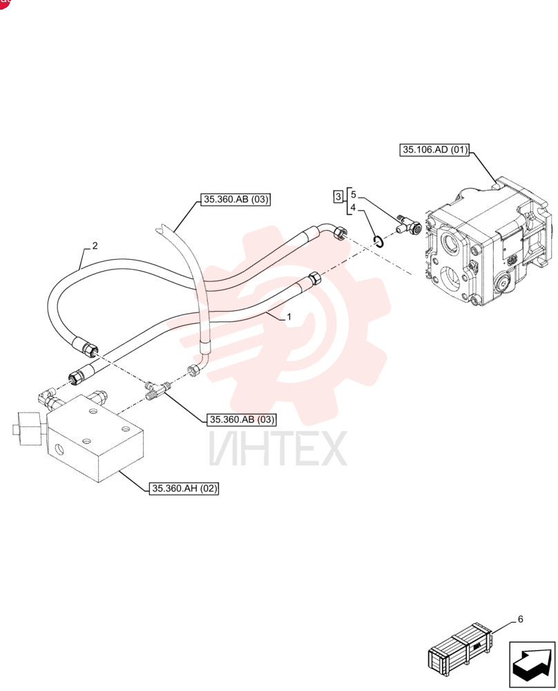 FLEXIBLE HOSE,8mm ID x 900mm L
