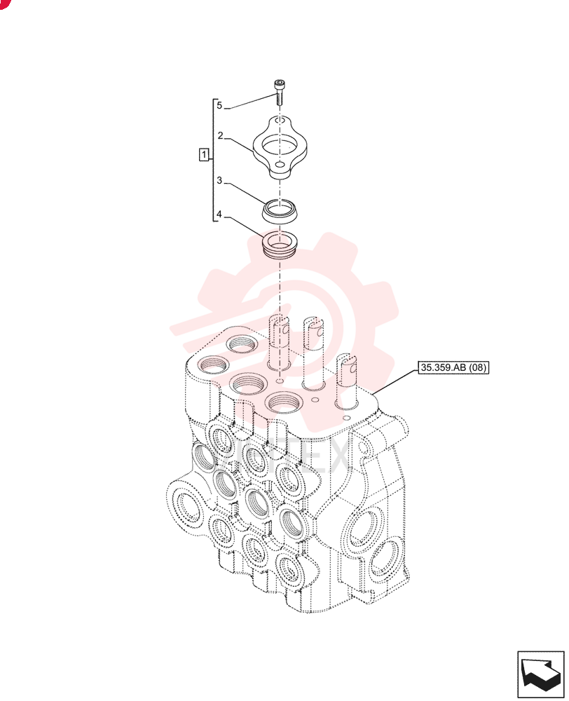 GASKET KIT 87541939 (2)