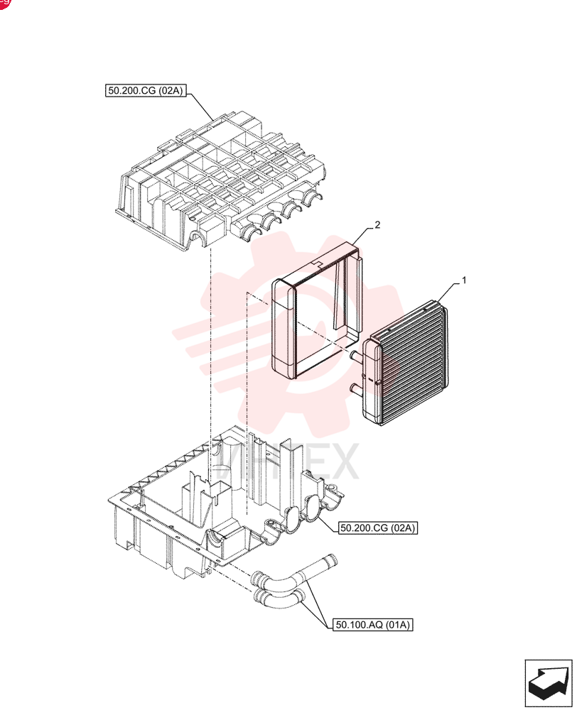 HEAT EXCHANGER 47916214 (1)