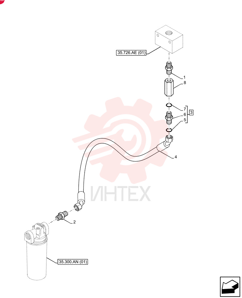HYD CONNECTOR,1-5/16-12 UN-2A x 1-5/8-12 UN-2A