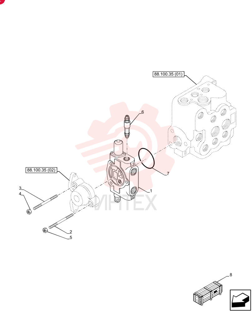 HYD VALVE SECTION 9968526