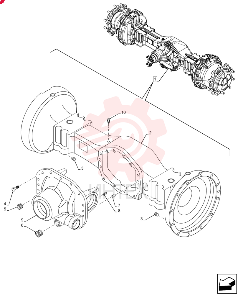 REAR AXLE 87692508 (1)