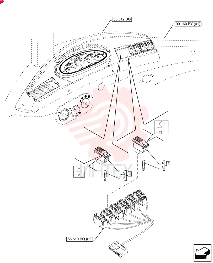 TOGGLE SWITCH 87536826