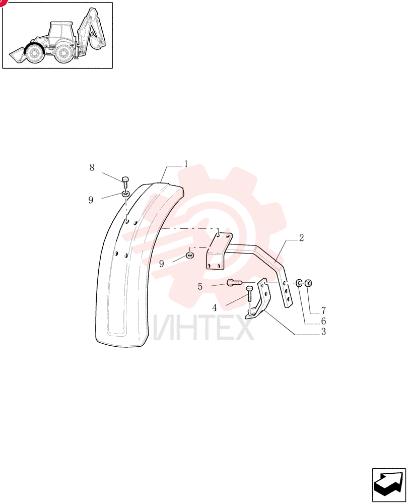 FRONT FENDER 85817214