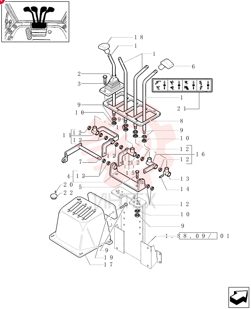 LEVER 85804780
