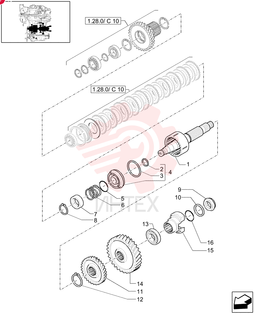 SHAFT 85808358