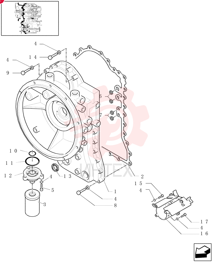 TRANSMISSION HOUSING 9968979
