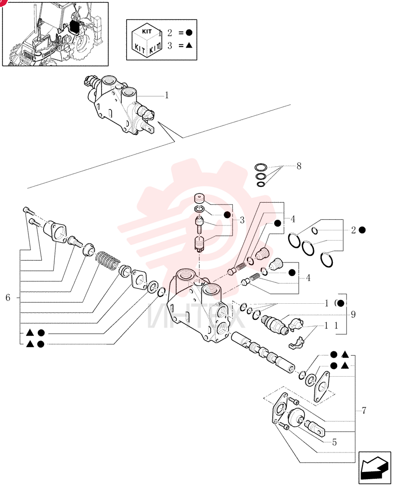 VALVE SECTION 87558571