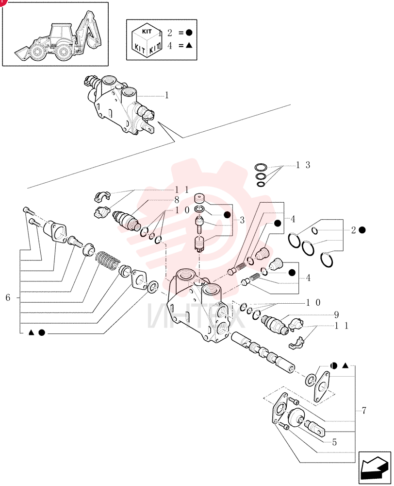 VALVE SECTION 85826245