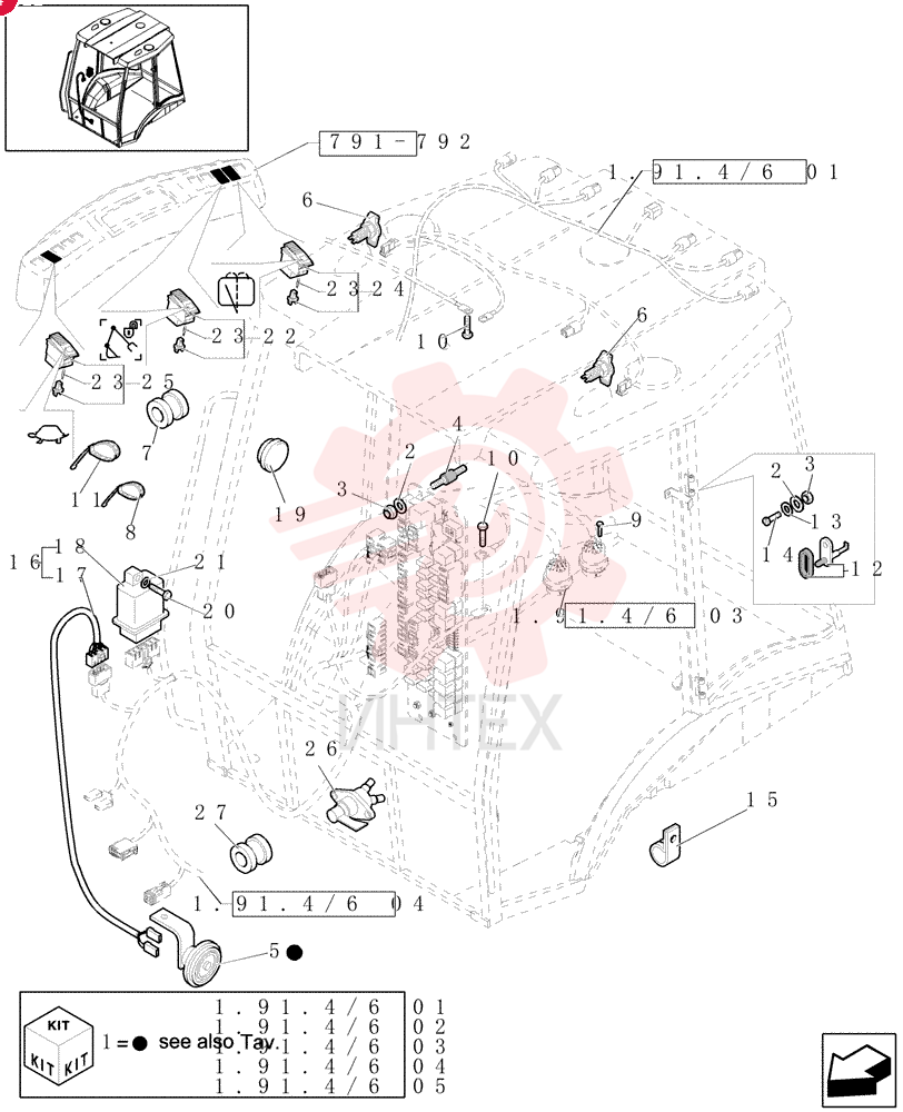WIRE HARNESS 87406392 (6)