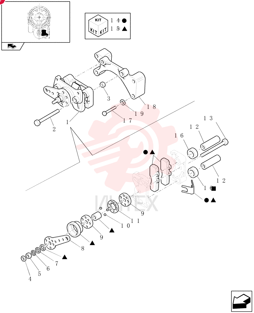 BRAKE ASSY.