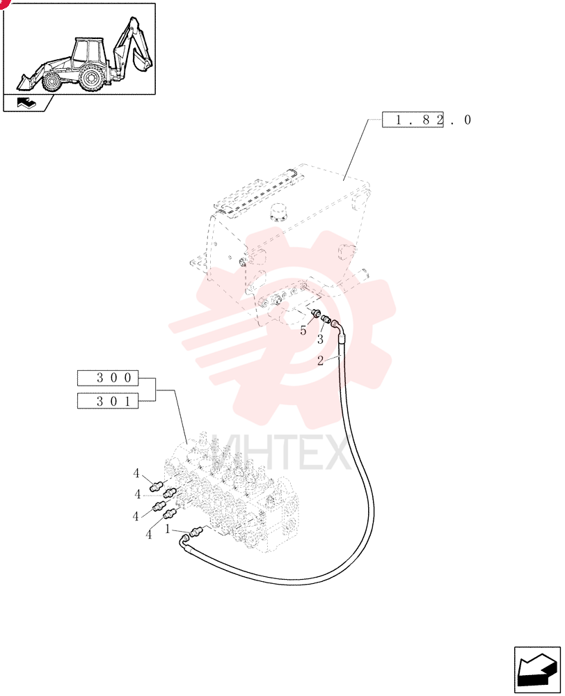 FITTING,9/16"-18 ORFS x 9/16"-18 ORB