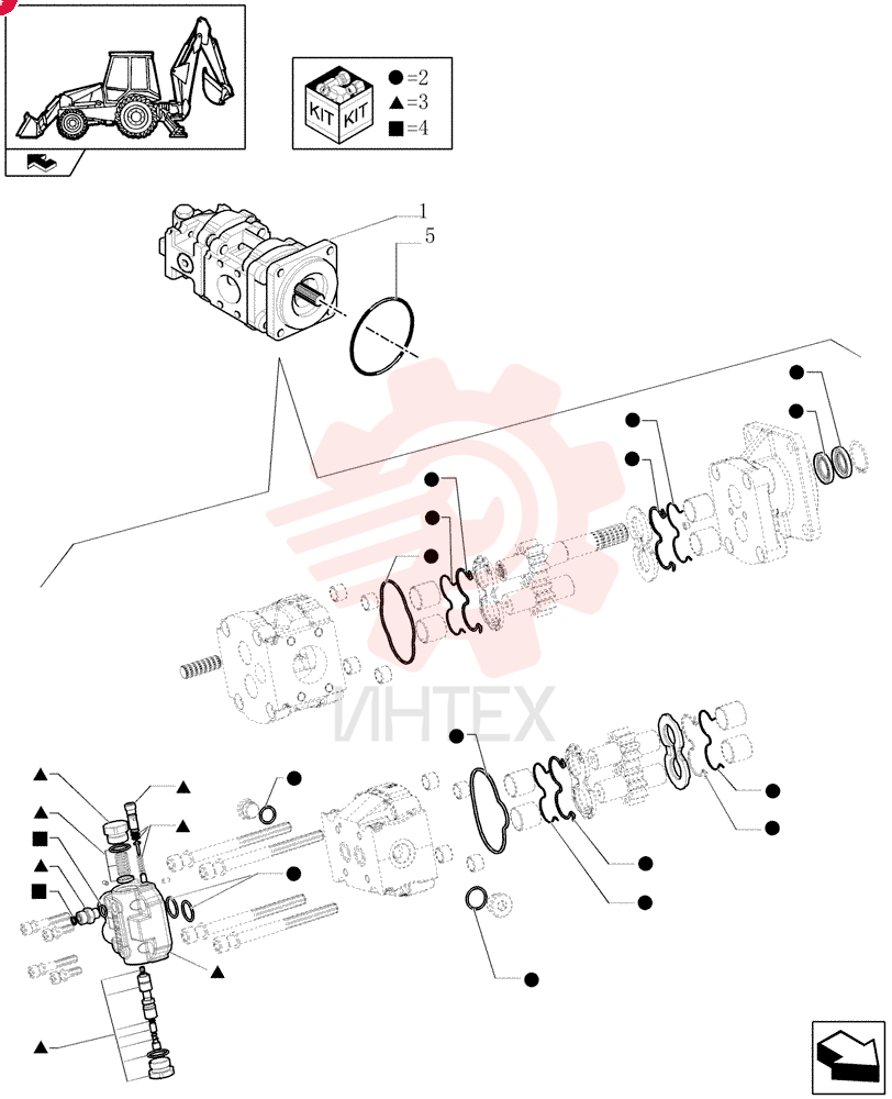 HYDRAULIC PUMP,40.26 CC