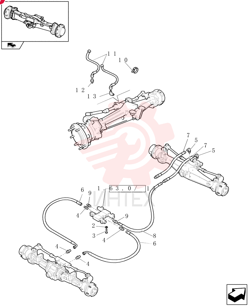 HYDRAULIC VALVE 85805232