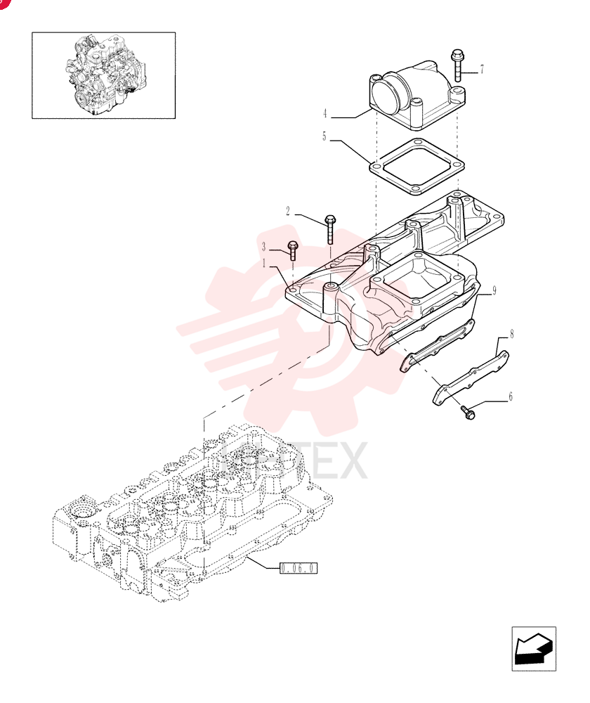 INLET MANIFOLD 2855805