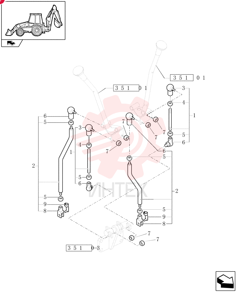 TIE-ROD,M8 x 174.5mm L