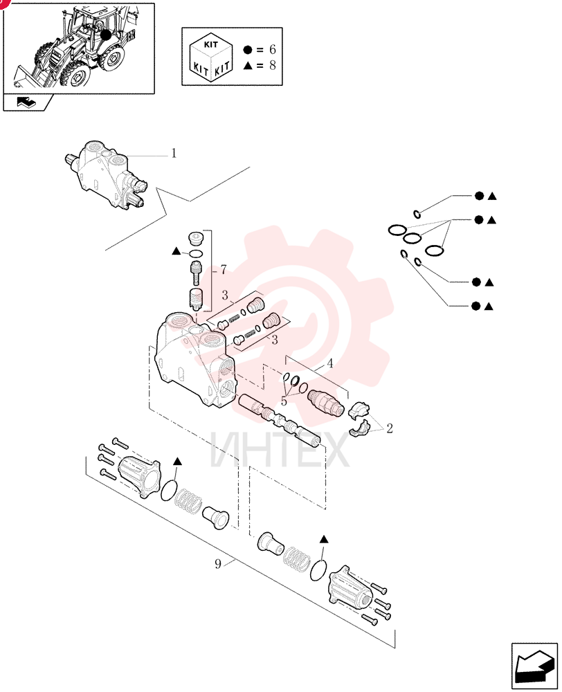 VALVE SECTION 87346911