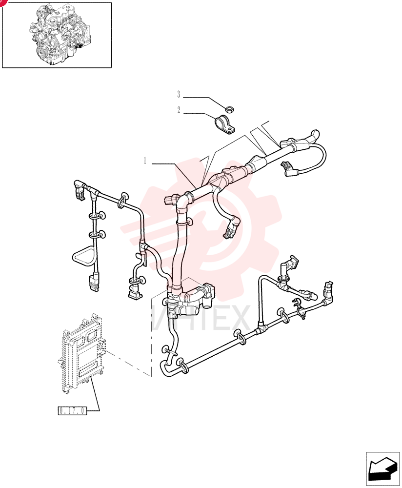 WIRE HARNESS 2855886