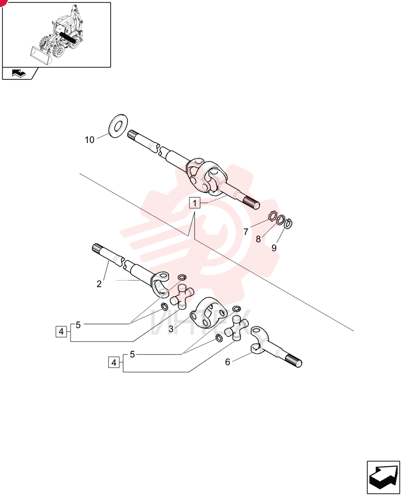 ARTICULATED SHAFT