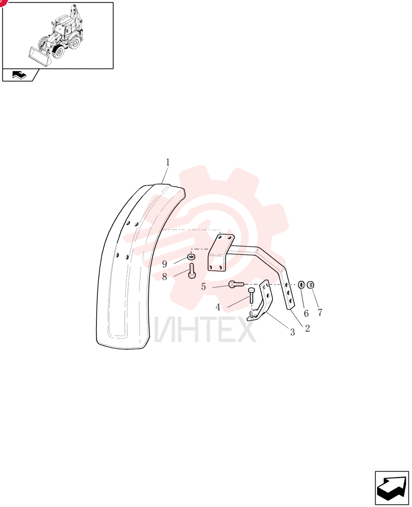 FRONT FENDER 85817214