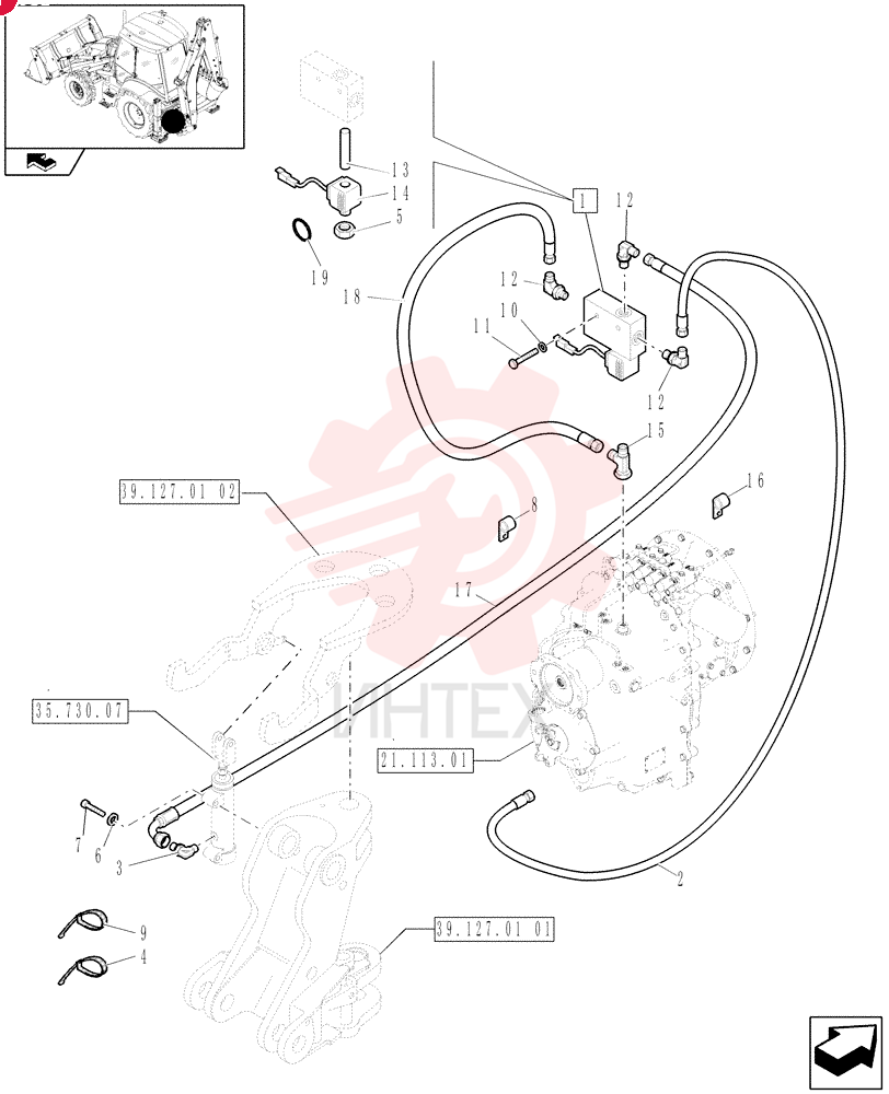 LOCK VALVE 84403093
