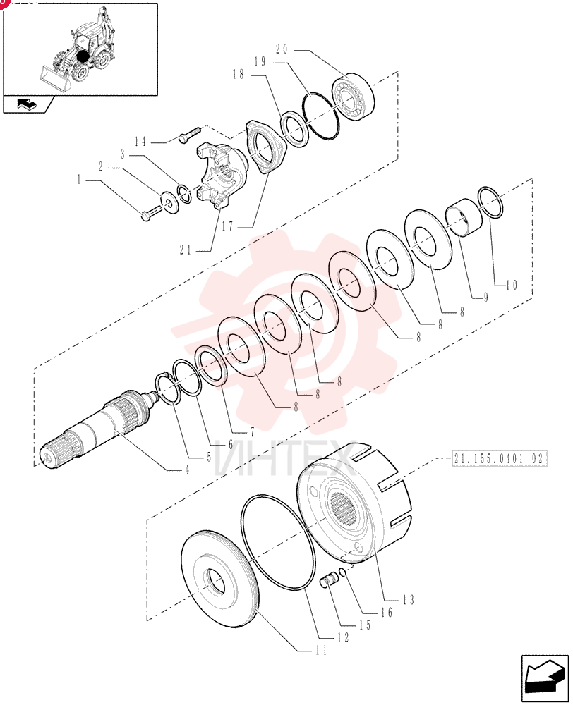 SCREW,M12 x 1.25 x 25mm P3533055 (1)