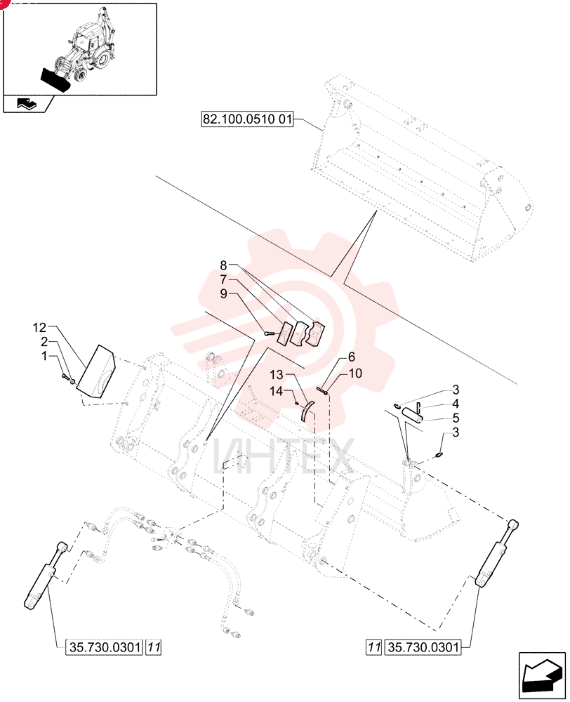 SCREW,M8 x 16mm 85820011 (1)