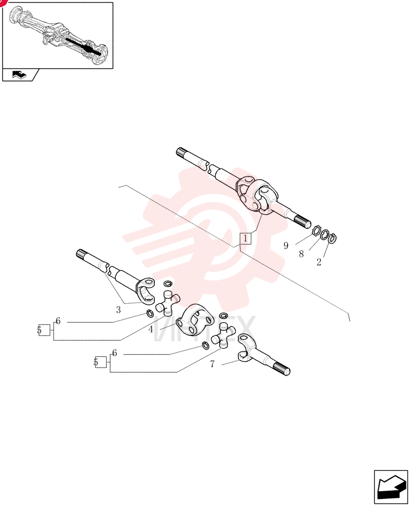 ARTICULATED SHAFT