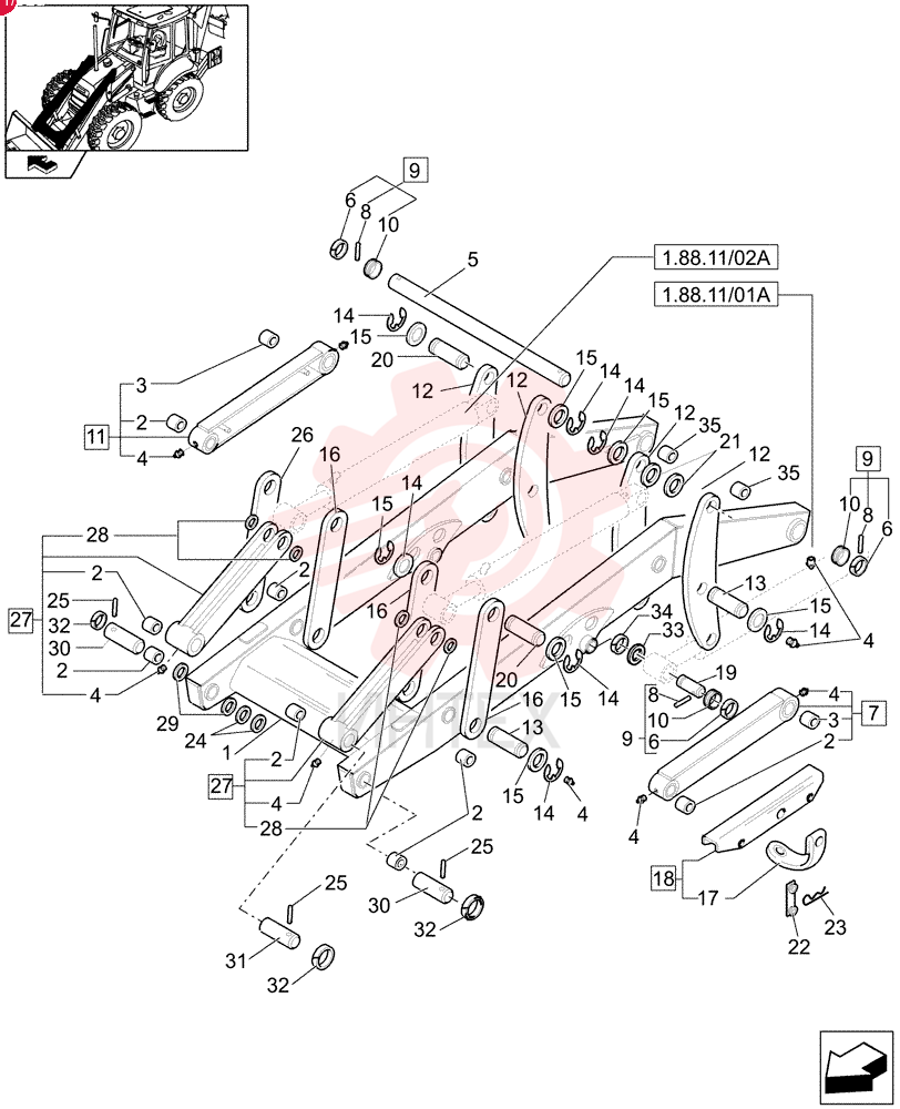 LOADER ARM