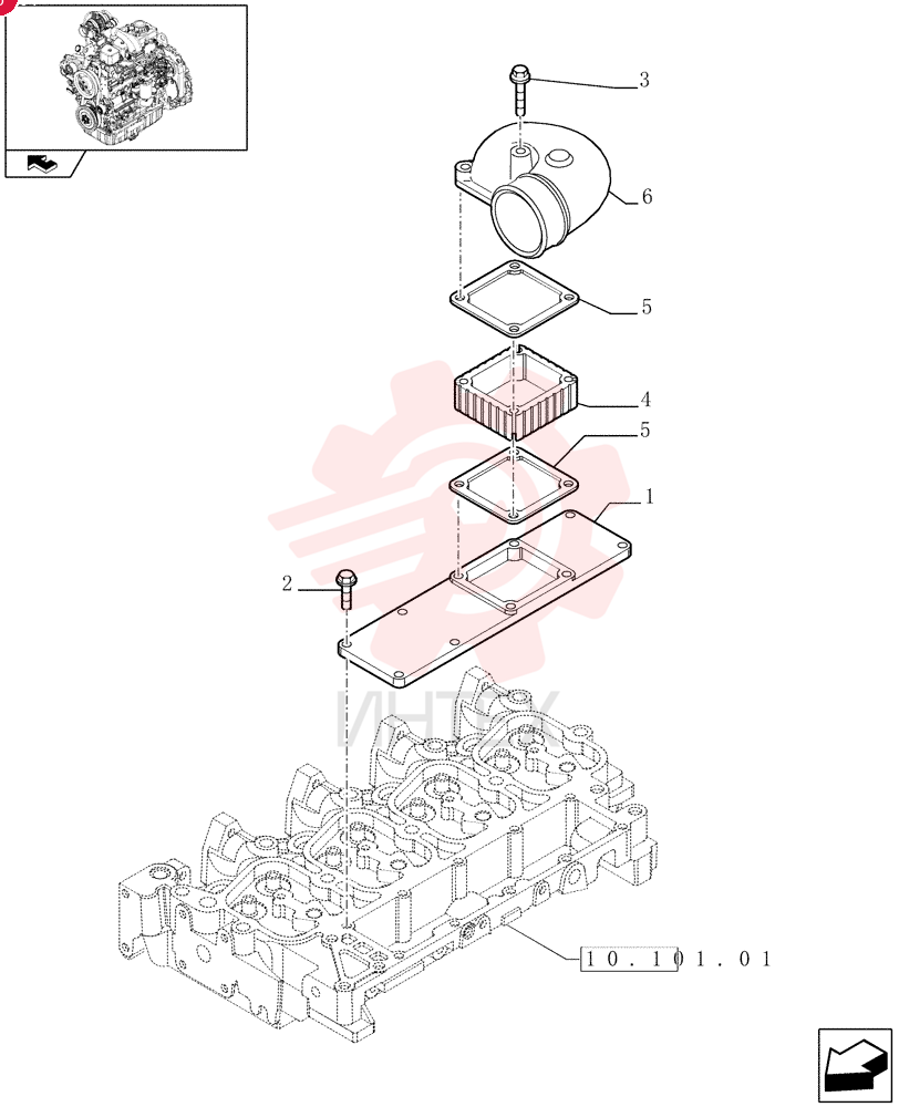 INLET MANIFOLD 2856462