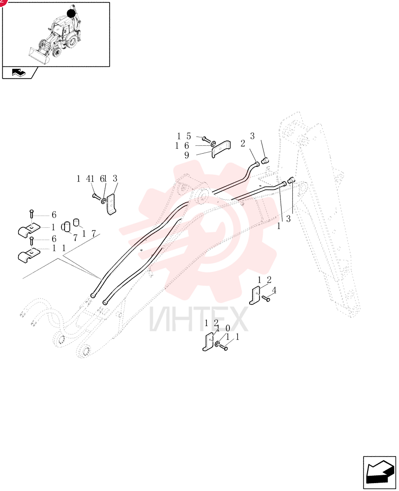 PRESSURE PIPE 87680793