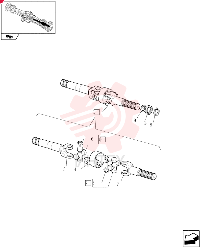 ARTICULATED SHAFT