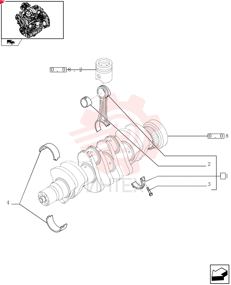 CONNECTING ROD 2831298