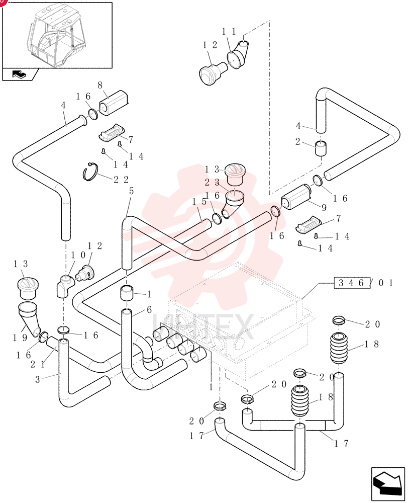 HOSE,47.00 mm ID x 52.00 mm