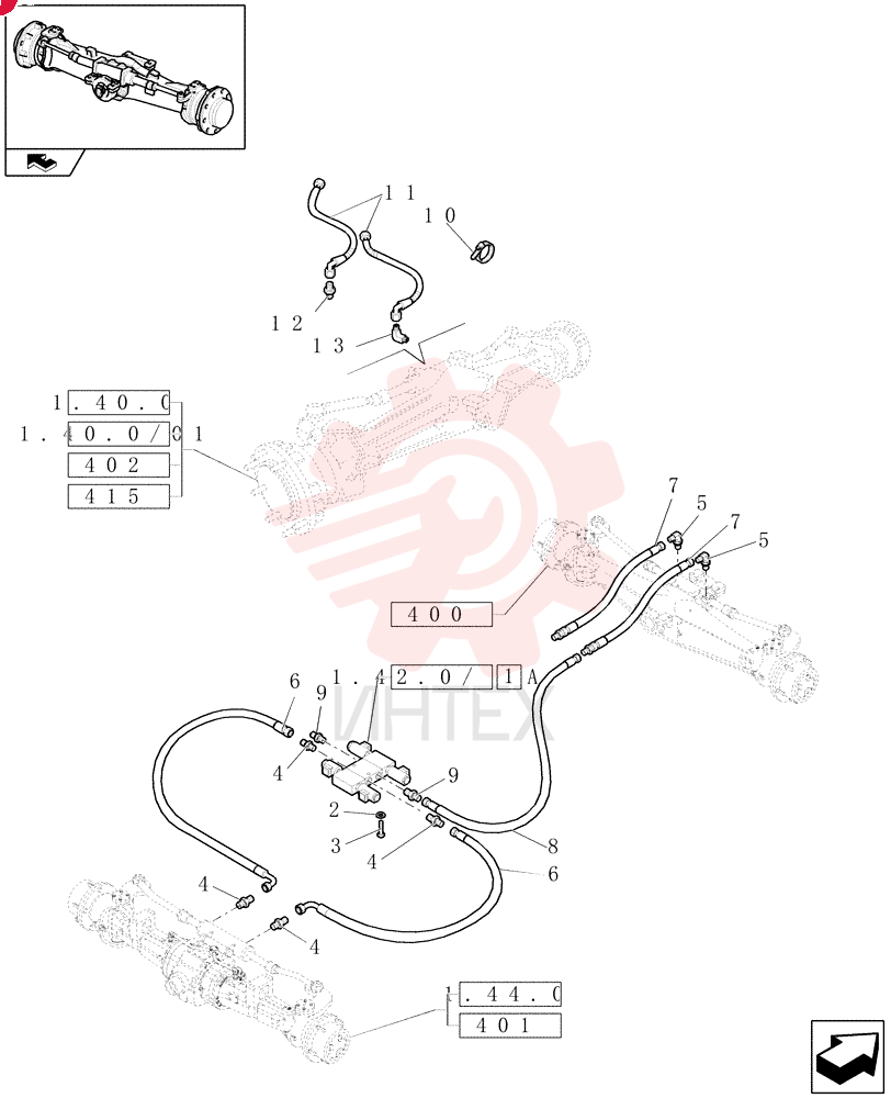 HYDRAULIC VALVE 85805232