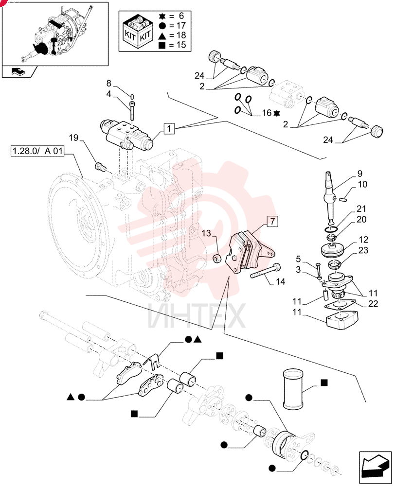 HYDRAULIC VALVE 85827764 (1)