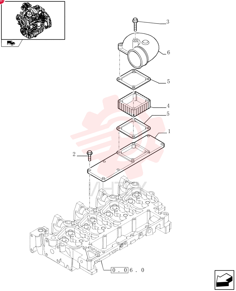 INLET MANIFOLD 2856462