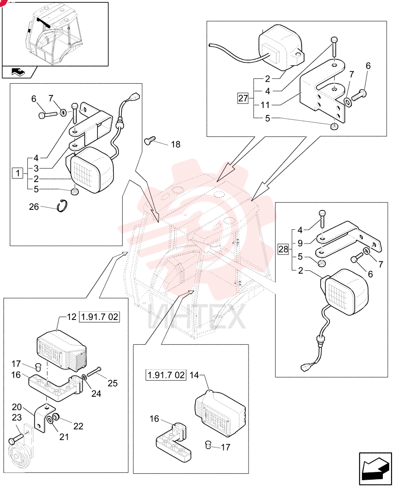 LIGHT,Halogen, 12V, 55W, Clear 85819695 (2)