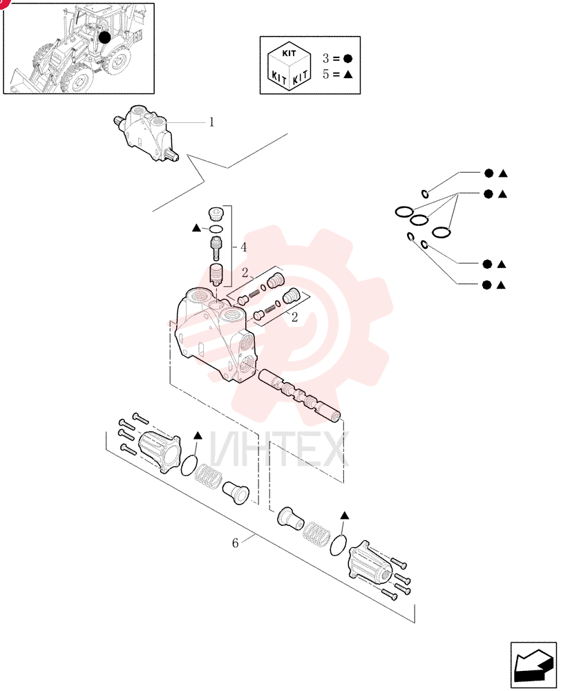 HYD VALVE SECTION