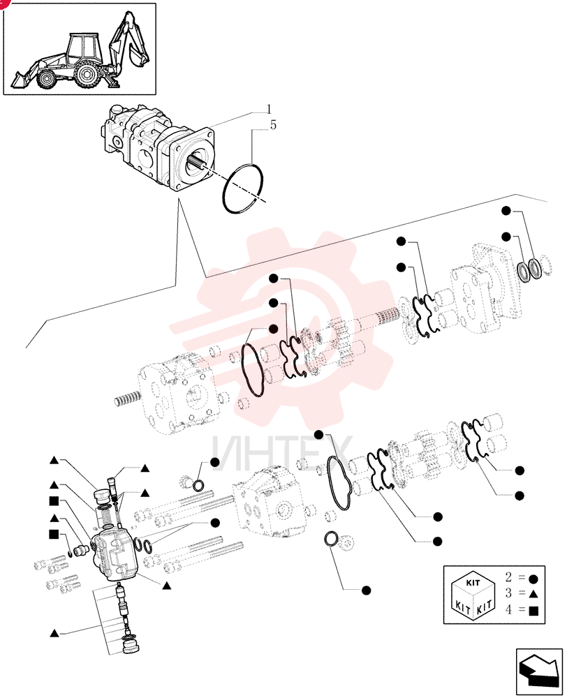 HYDRAULIC PUMP,35.43 CC