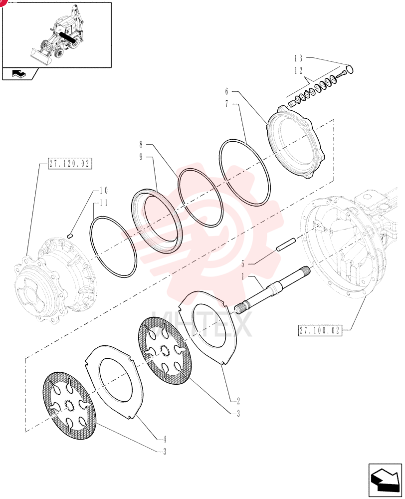 HALF SHAFT,701.9mm L