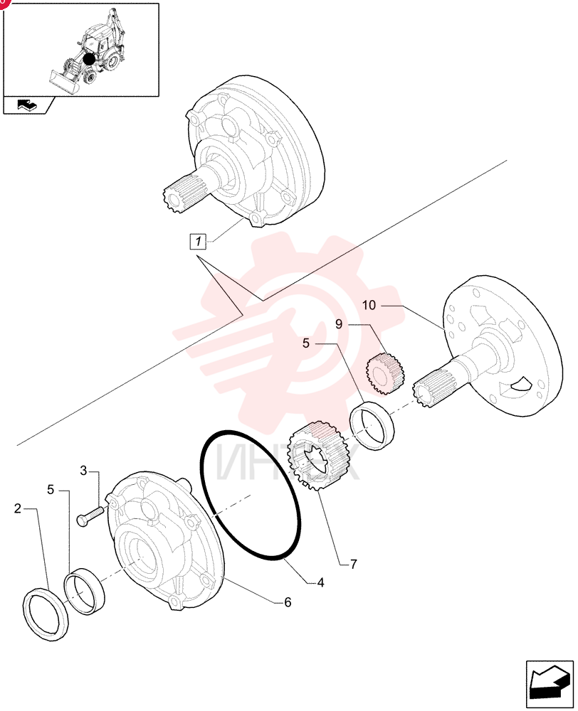 HYDRAULIC PUMP 87705431